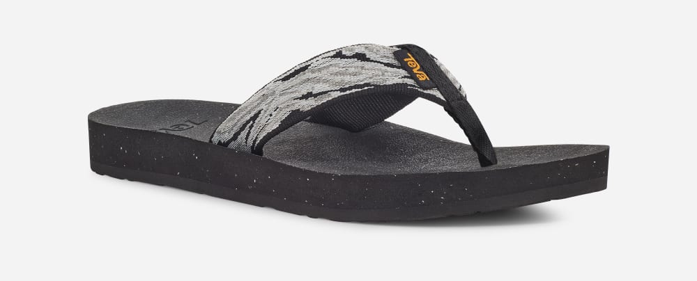 Teva Reflip Flip Flop Dam Svarta Vita | Sverige-2108