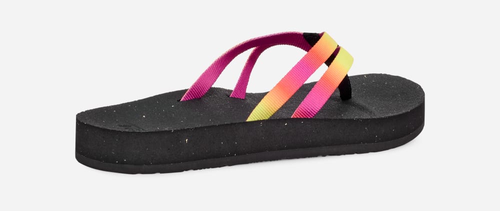 Teva Reflip Strappy Gradiate Flip Flop Dam Rosa Lila | Sverige-6042