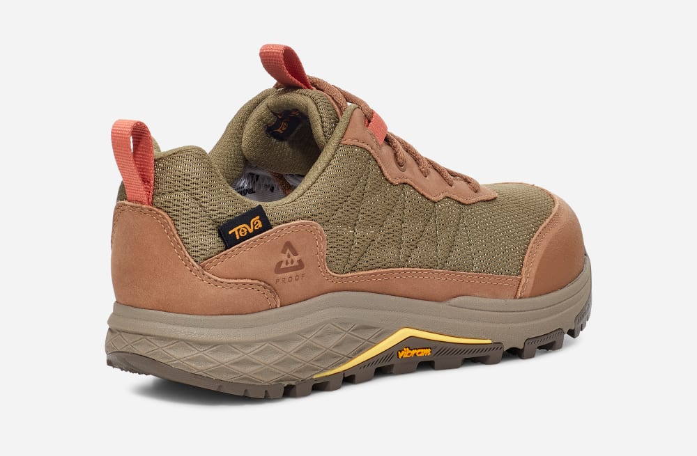 Teva Ridgeview Low Vandringskängor Dam Khaki | Sverige-7825