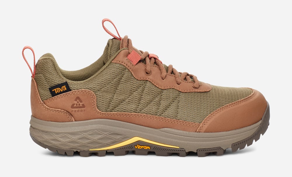 Teva Ridgeview Low Vandringskängor Dam Khaki | Sverige-7825