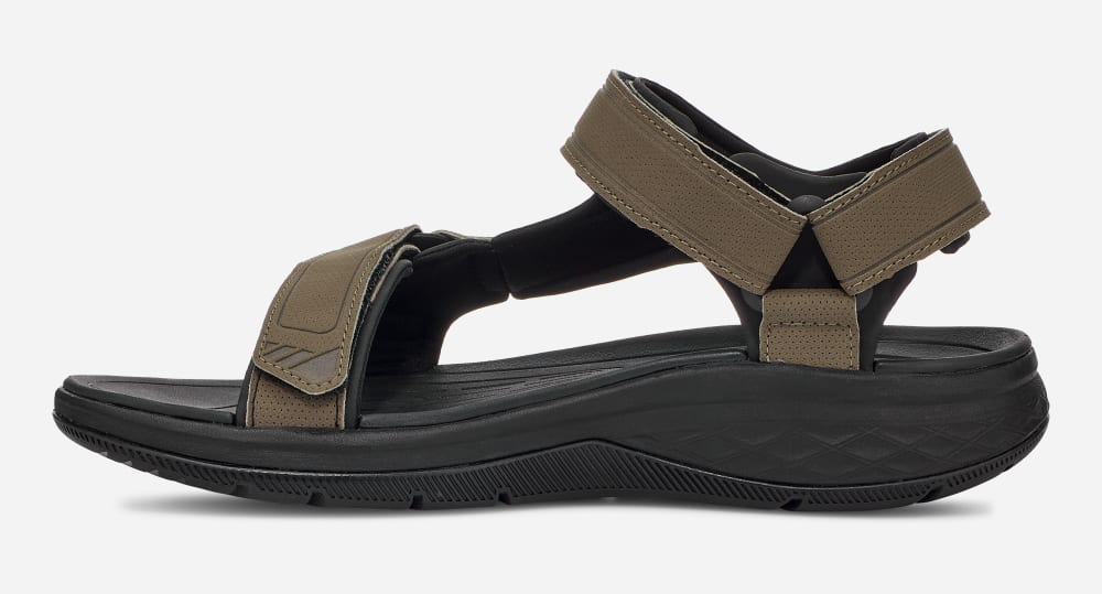 Teva Strata Universal Sandaler Herr Mörkolivgröna | Sverige-0936