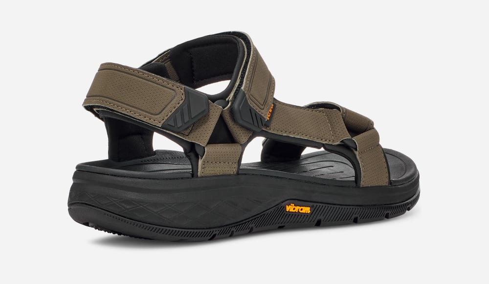 Teva Strata Universal Sandaler Herr Mörkolivgröna | Sverige-0936