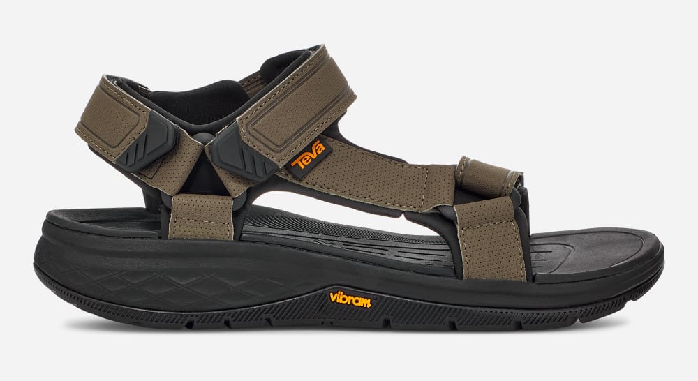 Teva Strata Universal Sandaler Herr Mörkolivgröna | Sverige-0936