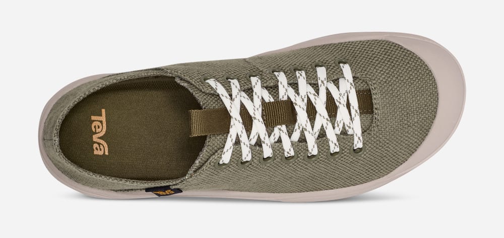 Teva Terra Canyon Sneakers Herr Olivgröna | Sverige-2053