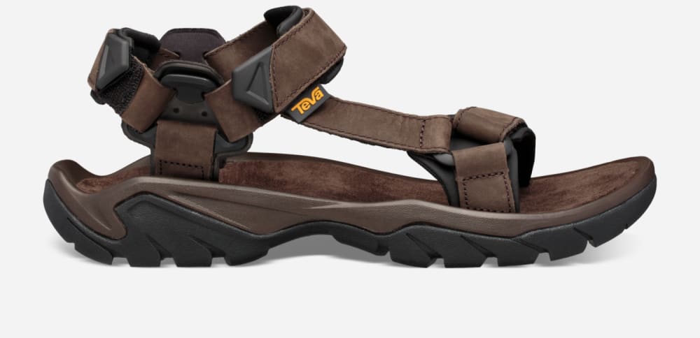 Teva Terra Fi 5 Universal Leather Vandringssandaler Dam Kaffe | Sverige-6531