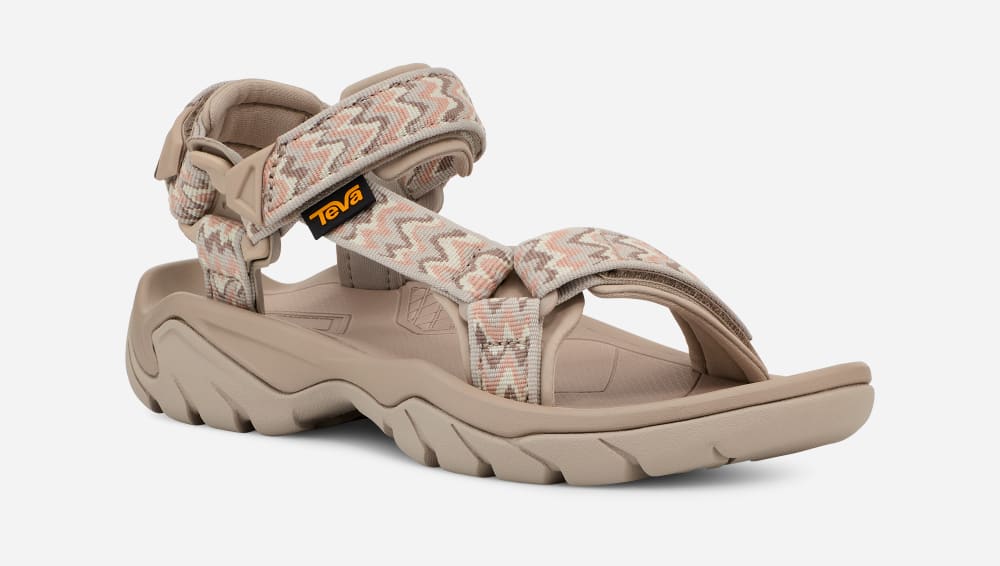 Teva Terra Fi 5 Universal Vandringssandaler Dam Beige | Sverige-3278