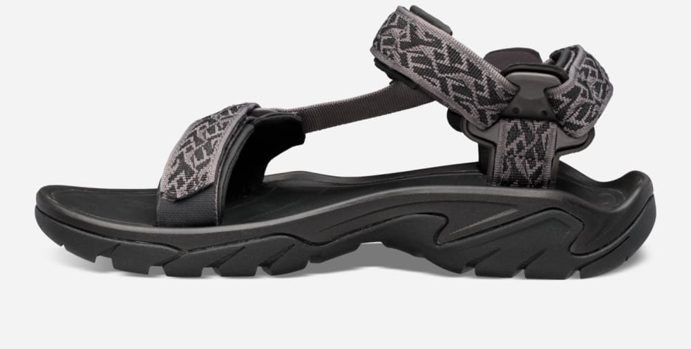 Teva Terra Fi 5 Universal Vandringssandaler Herr Svarta | Sverige-7829