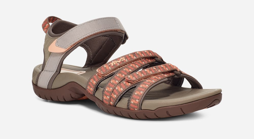 Teva Tirra Vandringssandaler Dam Bruna Orange | Sverige-1549