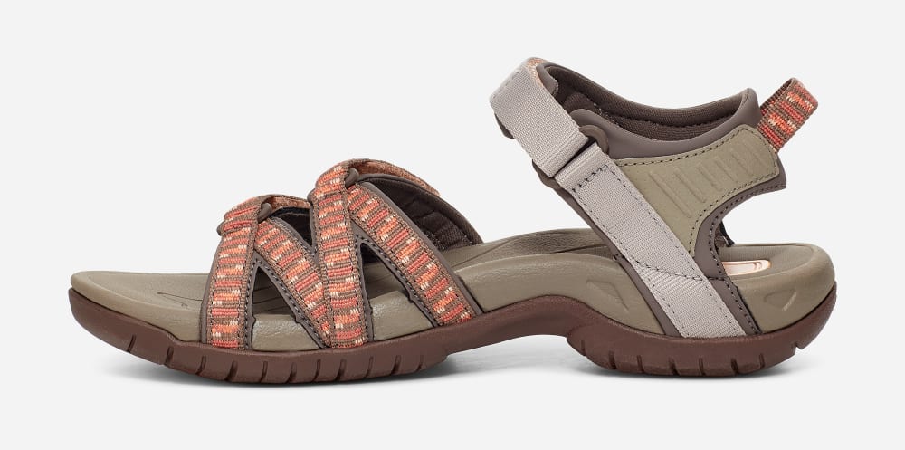 Teva Tirra Vandringssandaler Dam Bruna Orange | Sverige-1549