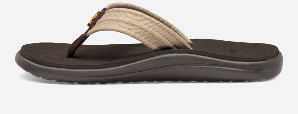 Teva Voya Canvas Flip Flop Herr Bruna | Sverige-2960