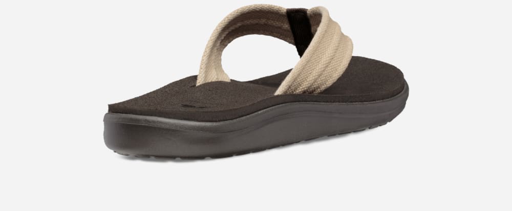 Teva Voya Canvas Flip Flop Herr Bruna | Sverige-2960