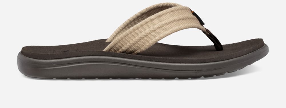 Teva Voya Canvas Flip Flop Herr Bruna | Sverige-2960