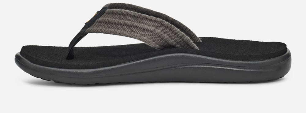 Teva Voya Canvas Flip Flop Herr Grå | Sverige-2680