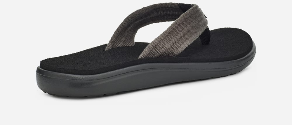 Teva Voya Canvas Flip Flop Herr Grå | Sverige-2680