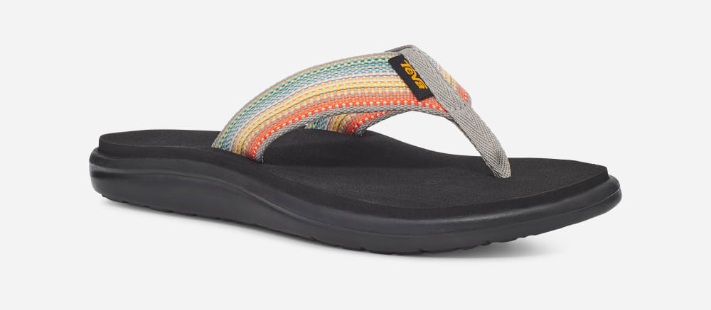 Teva Voya Flip Flop Dam Grå Olika Färger | Sverige-3028