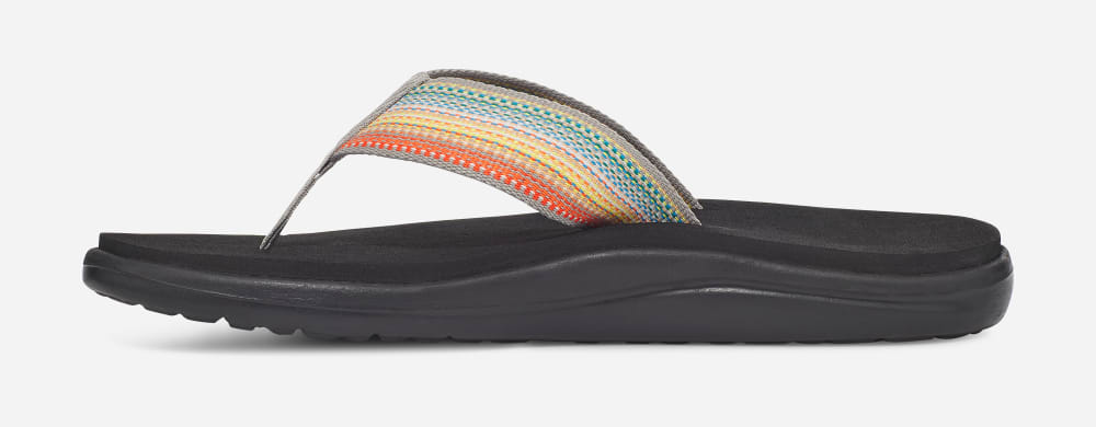 Teva Voya Flip Flop Dam Grå Olika Färger | Sverige-3028