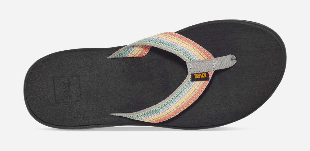 Teva Voya Flip Flop Dam Grå Olika Färger | Sverige-3028