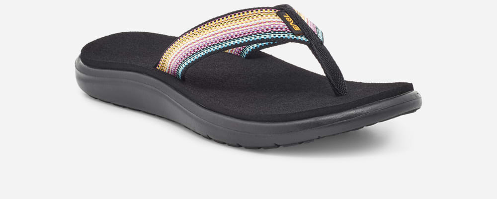 Teva Voya Flip Flop Dam Svarta Olika Färger | Sverige-0123