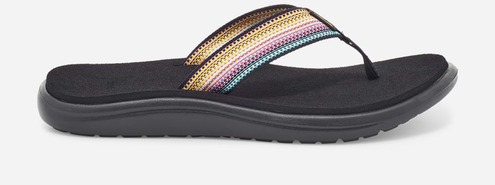 Teva Voya Flip Flop Dam Svarta Olika Färger | Sverige-0123