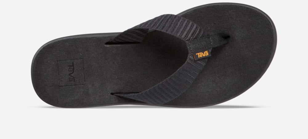 Teva Voya Flip Flop Dam Svarta | Sverige-8761