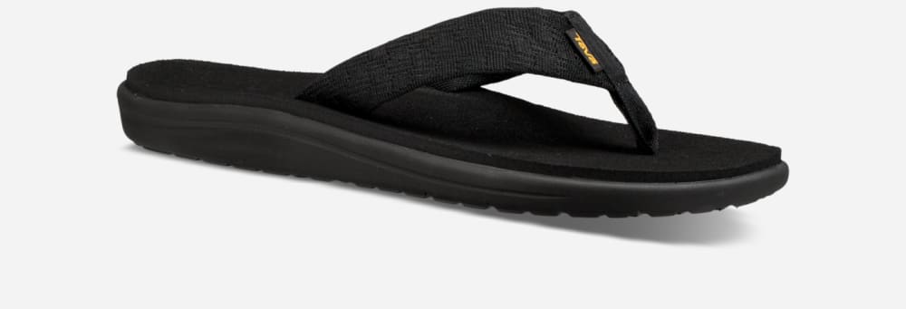 Teva Voya Flip Flop Herr Mörkröda Svarta | Sverige-2764