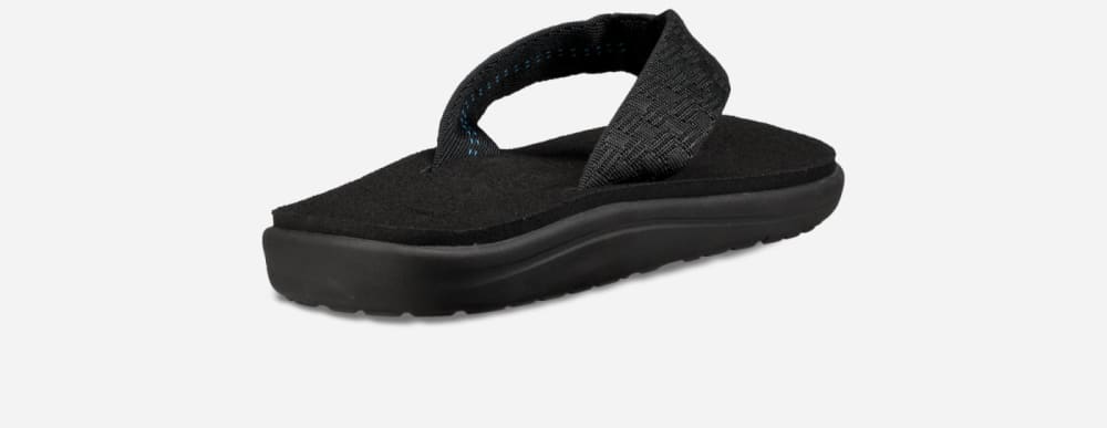 Teva Voya Flip Flop Herr Mörkröda Svarta | Sverige-2764