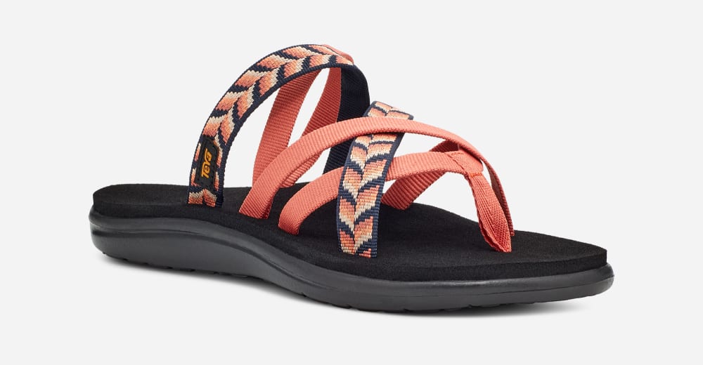 Teva Voya Zillesa Flip Flop Dam Orange | Sverige-9014