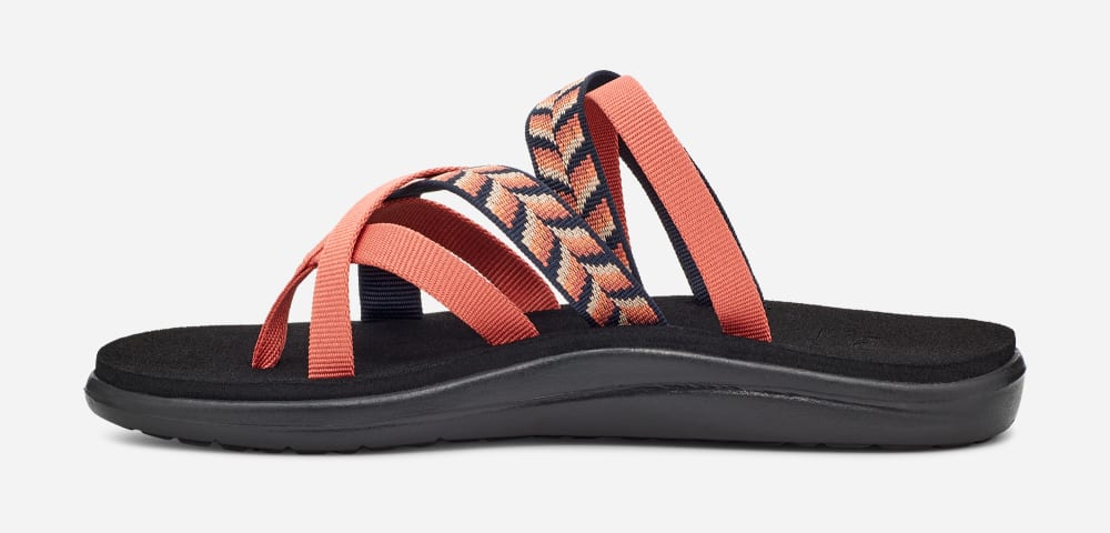 Teva Voya Zillesa Flip Flop Dam Orange | Sverige-9014