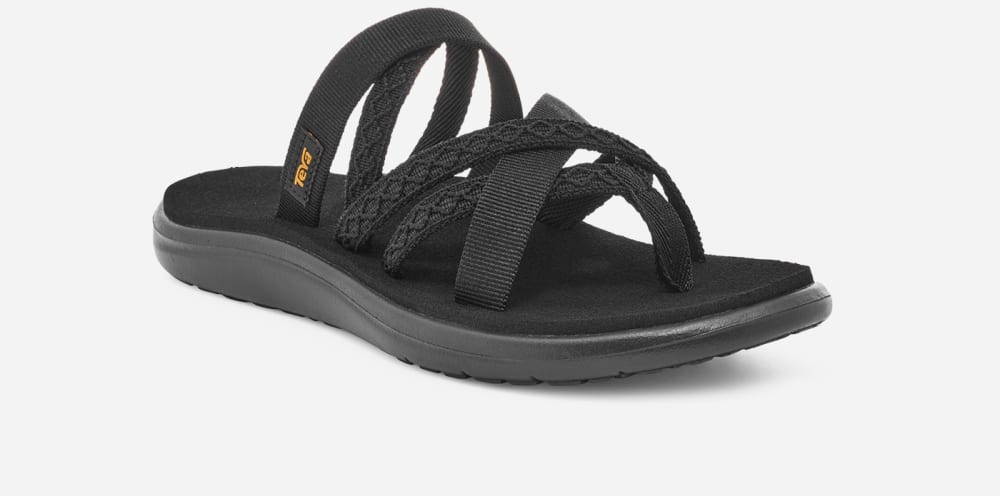 Teva Voya Zillesa Flip Flop Dam Svarta | Sverige-6547