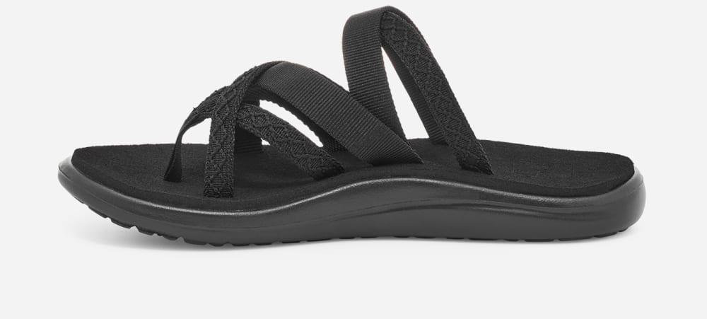 Teva Voya Zillesa Flip Flop Dam Svarta | Sverige-6547