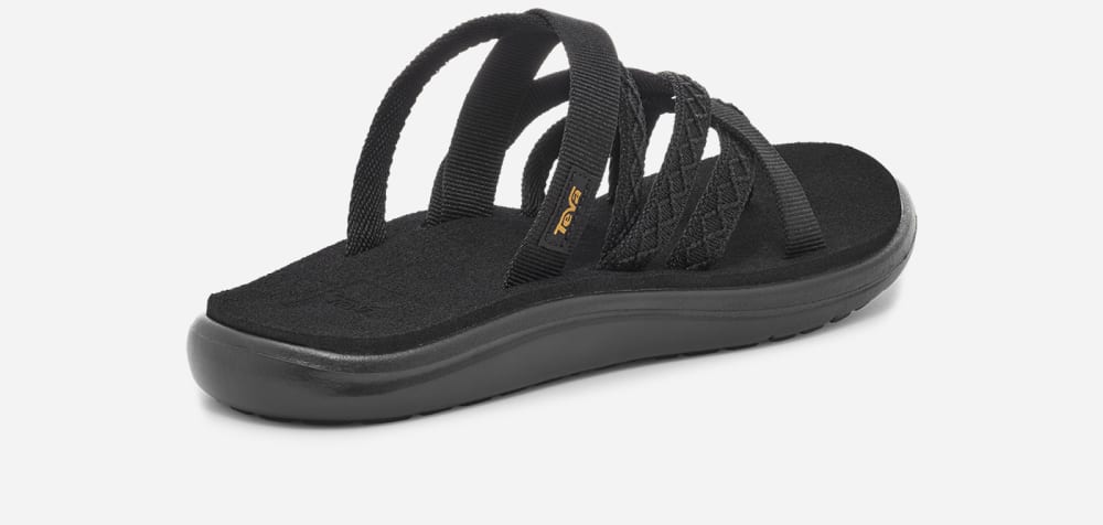 Teva Voya Zillesa Flip Flop Dam Svarta | Sverige-6547