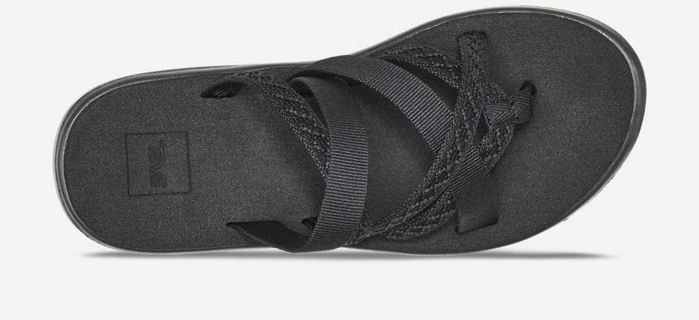 Teva Voya Zillesa Flip Flop Dam Svarta | Sverige-6547