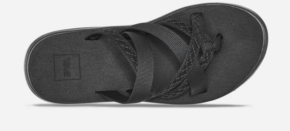 Teva Voya Zillesa Flip Flop Dam Svarta | Sverige-6547