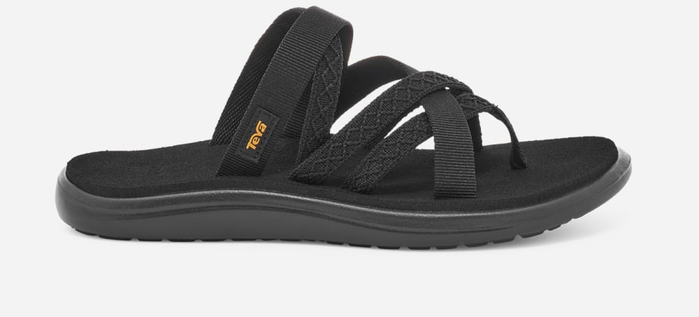 Teva Voya Zillesa Flip Flop Dam Svarta | Sverige-6547