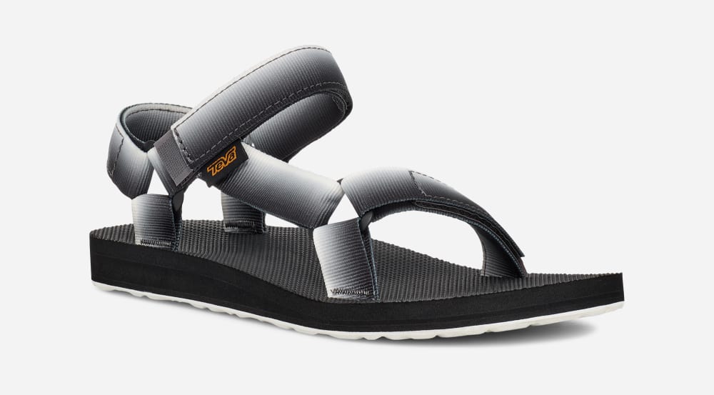 Teva W Original Universal Gradiate Sandaler Dam Svarta Vita | Sverige-5829