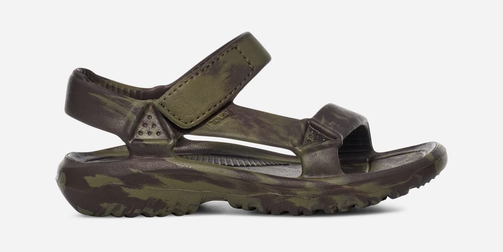 Teva Hurricane Drift Huemix Sandaler Barn Olivgröna | Sverige-6149