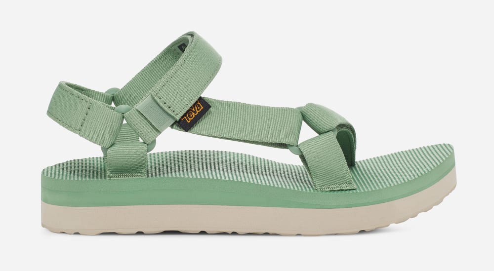 Teva Midform Universal Platå Sandaler Dam Gröna | Sverige-0978