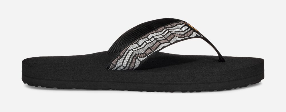 Teva Mush II Flip Flop Dam Svarta Grå | Sverige-4820