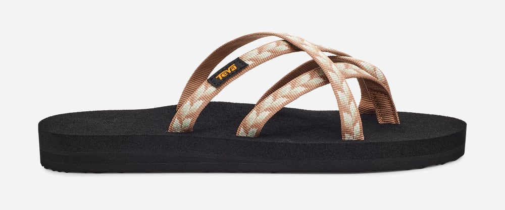 Teva Olowahu Flip Flop Dam Svarta | Sverige-5608