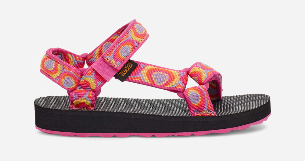 Teva Original Universal Sandaler Barn Fuchsia | Sverige-4873