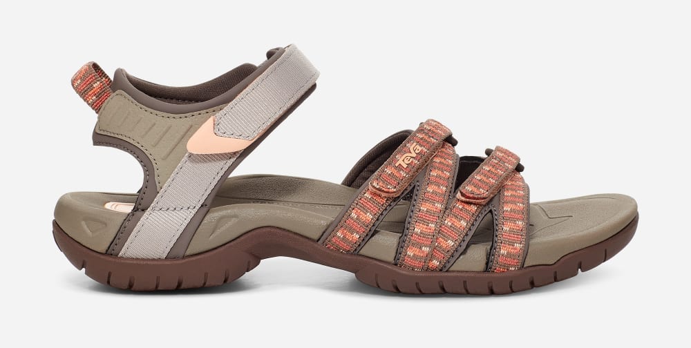 Teva Tirra Vandringssandaler Dam Bruna Orange | Sverige-1549