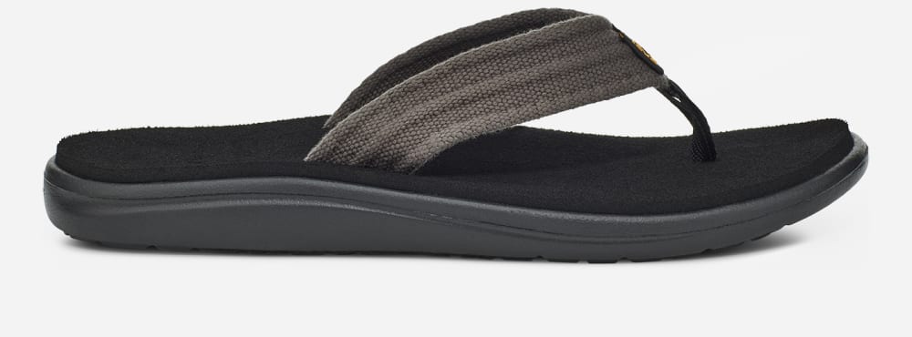 Teva Voya Canvas Flip Flop Herr Grå | Sverige-2680