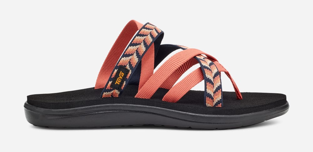 Teva Voya Zillesa Flip Flop Dam Orange | Sverige-9014